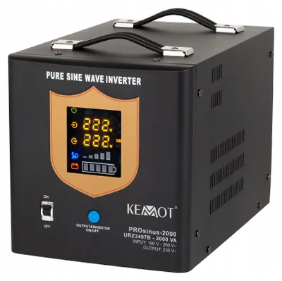 Obrázek produktu pro USV (zdroj záložního napájení) Kemot Prosinus 2000, 1200W, čistá sinusoida, 230V, pro