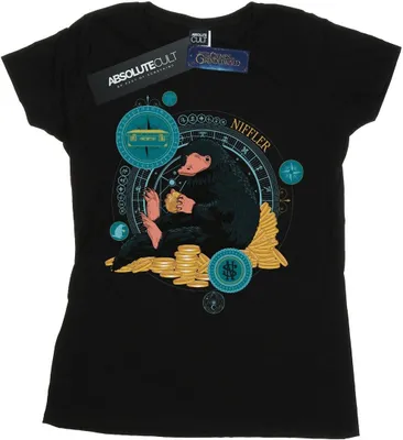 Produktbild von Fantastic Beasts - T-Shirt für Damen BI20054 (S) (Schwarz)