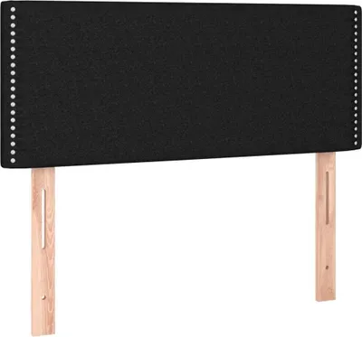 Produktbild von vidaXL Kopfteil Schwarz 100x5x78/88 cm Stoff