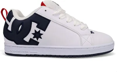 Produktbild von DC Shoes Court Graffik White/Navy/Red Größe EU 47