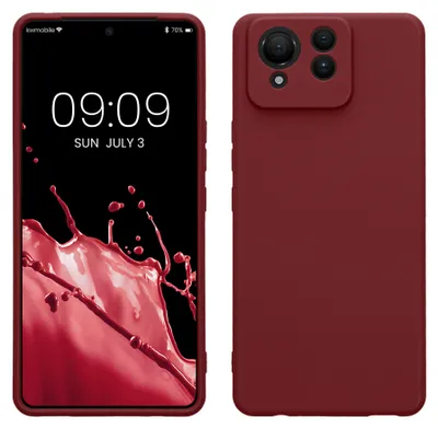 Produktbild von kwmobile Handyhülle für ASUS Zenfone 11 Ultra Hülle - weiches Handy Silikon Case - Schutzhülle Cover - Bordeaux Violett