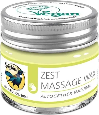 Produktbild von Songbird Veganes Zest Massagewachs 20 Gr
