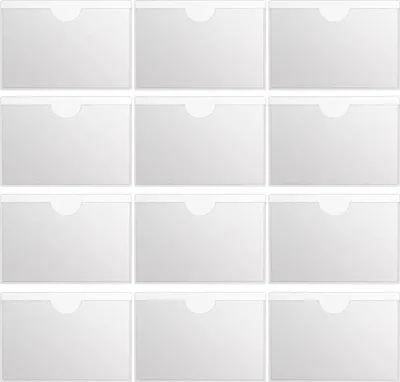 Produktbild von Set mit 12 Ausweishüllen für Behinderte, 6x9cm, transparentes PVC, für Führerscheine, Ausweise, Parkausweise