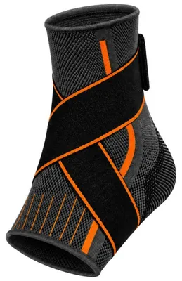 Immagine prodotto di Verk 14668 Fascia elastica per caviglia, grigio-arancione