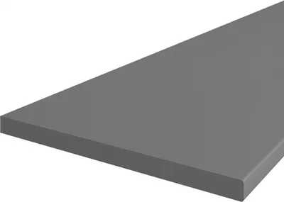 Image de Plan de travail de cuisine JAIDA 3 - 100x60x3,8 cm, anthracite
