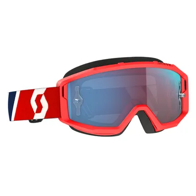 Produktbild von Scott Primal rot/blaue Motocross Brille