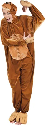 Produktbild von B88036-180 Affen Kostüm Damen Herren Gr.bis max. 180 cm Körpergröße