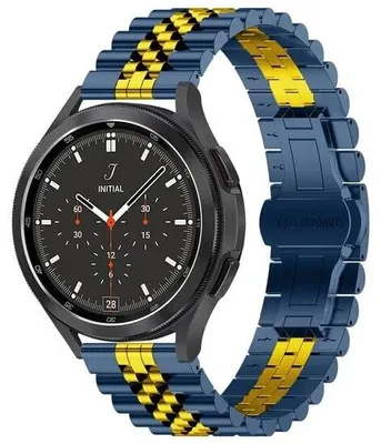 Image de Bracelet en acier inoxydable pour montre Samsung Galaxy Watch