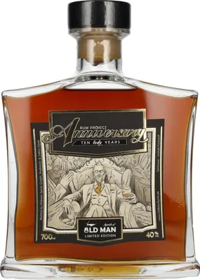 Produktbild von Old Man Rum Project TEN Tasty Years Anniversary 40% Vol. 0,7l