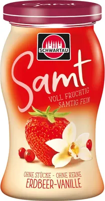 Image de Velours de Schwartau fraise-vanille, 270g