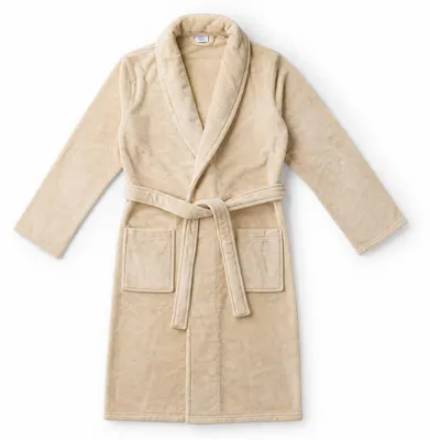 Immagine prodotto di Brotex Accappatoio in velluto beige taglia L