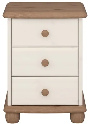 Produktbild von Kommode Kiefer weiss Schubladenschrank - (4348)