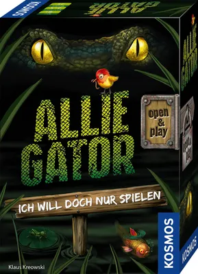 Produktbild von Kosmos Allie Gator Ich will doch nur spielen!, Kartenspiel, 8 Jahr(e), 25 min