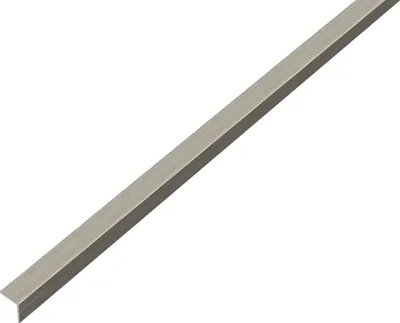 Produktbild von Alberts Winkelprofil | selbstklebend | Aluminium, edelstahldesign, dunkel | 1000 x 10 x 10 mm | 4er Set