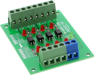 Produktbild von Optokoppler NPN 4-Kanal Modul - DST-1R4P-N Spannung: 5V zu 3.3V