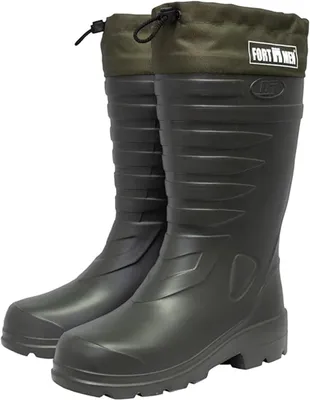 Produktbild von Federleichte EVA gefütterte Gummistiefel Herren Thermo Winter Arbeits stiefel
