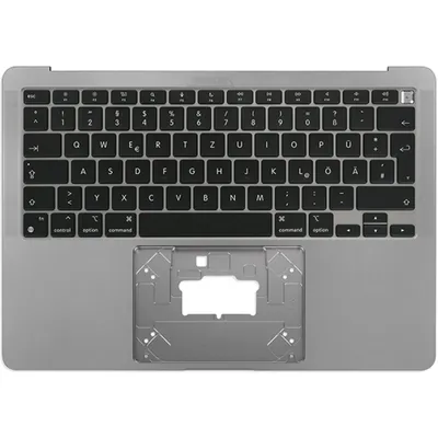 Produktbild von A2337 Topcase Tastatur mit Backlight für Apple Macbook Air 13" Retina M1 2020 deutsch Grau