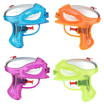 Immagine prodotto di Pistola ad acqua trasparente, 4 pezzi.