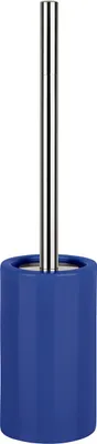 Produktbild von WC-Bürstengarnitur spirella Tube blau