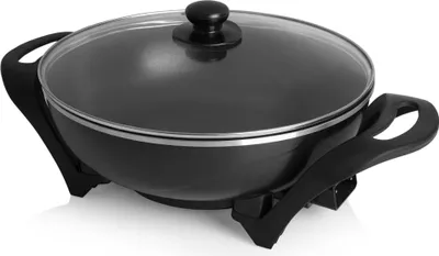 Zdjęcie produktu dla Tristar PZ-9130, Okrągły, Czarny, Stal nierdzewna, Szkło, 4,5 l, 240 °C