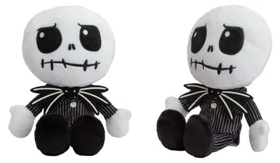 Productafbeelding van Simba - Pluche knuffel van Jack Skellington uit Disney's The Nightmare Before Christmas, 25 cm