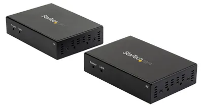 Produktbild von StarTech.com HDMI Ethernet Extender - 4K 60Hz - 100 m, 3840 x 2160 Pixel, AV-Sender & -Empfänger, 140 m, Kabelgebunden, Schwarz, HDCP