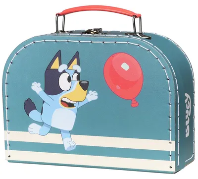 Produktbild von Blauer Kartonbeutel 20 cm