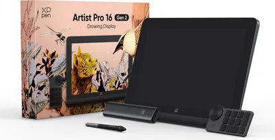 Produktbild von XPPen Artist 16 Pro (2nd Gen) + RC Grafiktablet