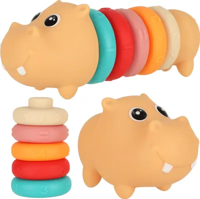 Produktbild von Hroch senzorické bloky vzdelávacie mäkké puzzle