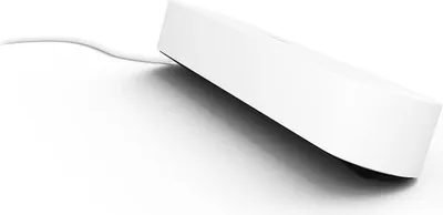 Produktbild von Philips Hue White and Color ambiance Play Lightbar weiß Basis-Set, Intelligente Tischleuchte, Bluetooth/Zigbee, Weiß, Integrierte LED, Synthetik, Nicht austauschbare(s) Leuchtmittel
