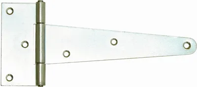Produktbild von Kreuzgehänge T-Scharniere T-Bänder Kistenkreuzband 100 mm Silber Verzinkt