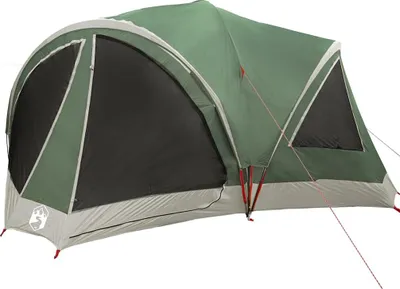 Produktbild von vidaXL Familienzelt für 10 Personen Grün und Grau 460 x 430 x 214 cm