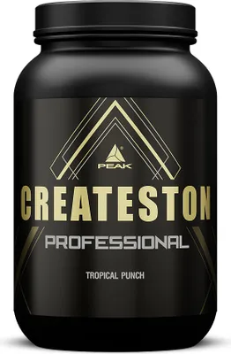 Immagine prodotto di Createston Professional - 1575 g : Tropical Punch I Polvere + Capsule I Post Workout I Tutto in un'unica fornitura completa I oltre 90 substrati chiave I Proteine (Isolato di siero di latte I Idrolizzato di siero di latte I Collagene) I Aminoacidi I Creatina AKG (Creatina) I Matrice di carboidrati con Cluster Dextrin I Estratti di piante I Adattogeni I Antiossidanti I Costruzione muscolare I Aumento di peso