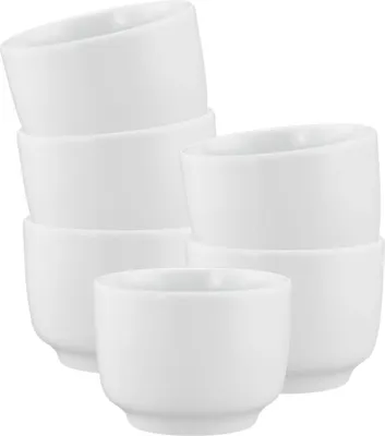 Produktbild von Seltmann Weiden Sento Home weiß Kaffeeobertasse 0,21 l ohne Henkel 6er Set