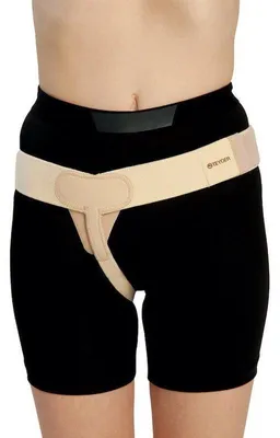 Produktbild von Teyder Leistenbruch Gürtel Einseitig - S - Links - Beige