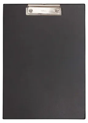 Produktbild von MAUL Klemmbrett A4 Hochformat Karton Folie schwarz