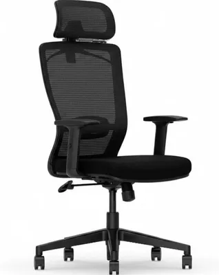 Produktbild von Bürostuhl BS3B-V2 mit Kleiderbügel, schwarz