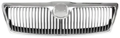 Kühlergrill Sportgrill Gitter Grill Chrom für Skoda Octavia II 1Z ab 2004-2008 – Produktansicht