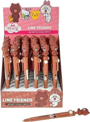 Obrázek produktu pro Długopis z Misiem czarny (36szt)