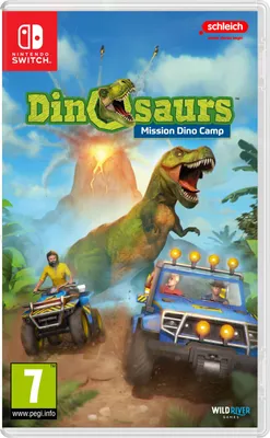 Produktbild von Wild River Games Dinosaurs: Mission Dino Camp, Nintendo Switch, E (Jeder)