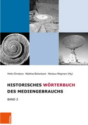Obrázek produktu pro Historisches Wörterbuch des Mediengebrauchs