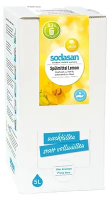 Produktbild von SODASAN Spülmittel Lemon & Lime 5 Liter Bag in Box