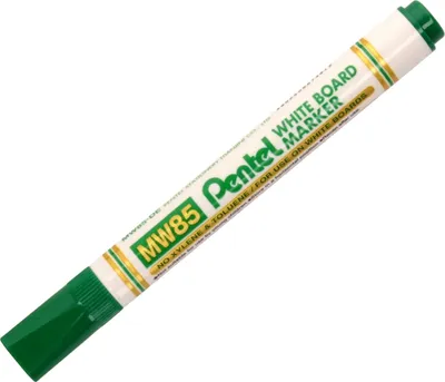 Zdjęcie produktu dla Marker do tablic Pentel MW85, okrągła końcówka, zielony