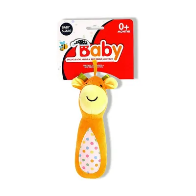 Produktbild von Plüschtier mit integrierter Rassel Reig Giraffe 20 cm