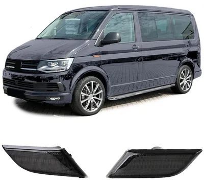 Produktbild von Seitenblinker 2x LED Blinker schwarz für VW T6.1 VI ab 2020