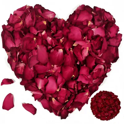 Produktbild von Getrocknete Rosenblätter, 200g, für Dekoration und Zeremonien