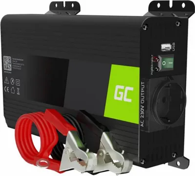 Obrázek produktu pro Green Cell INV05DE, Univerzální, Auto, 12 V, 300 W, 230 V, DC-to-AC