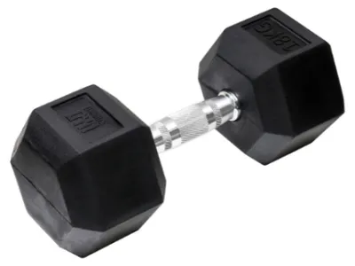 Productafbeelding van Orange Gym – Hex Halter – 18 kg