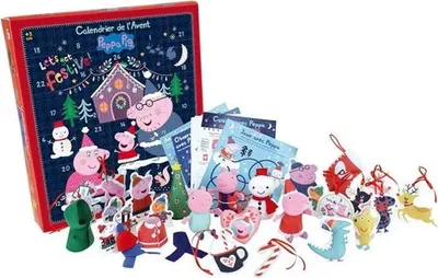 Immagine prodotto di DIV 24230 - DIV 24230 - Jemini - Peppa Pig - Calendario dell'Avvento con oltre 35 pezzi