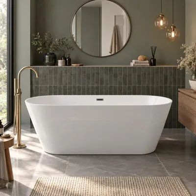 Produktbild von Freistehende Badewanne FINDLAY Anti-Slide 149 cm